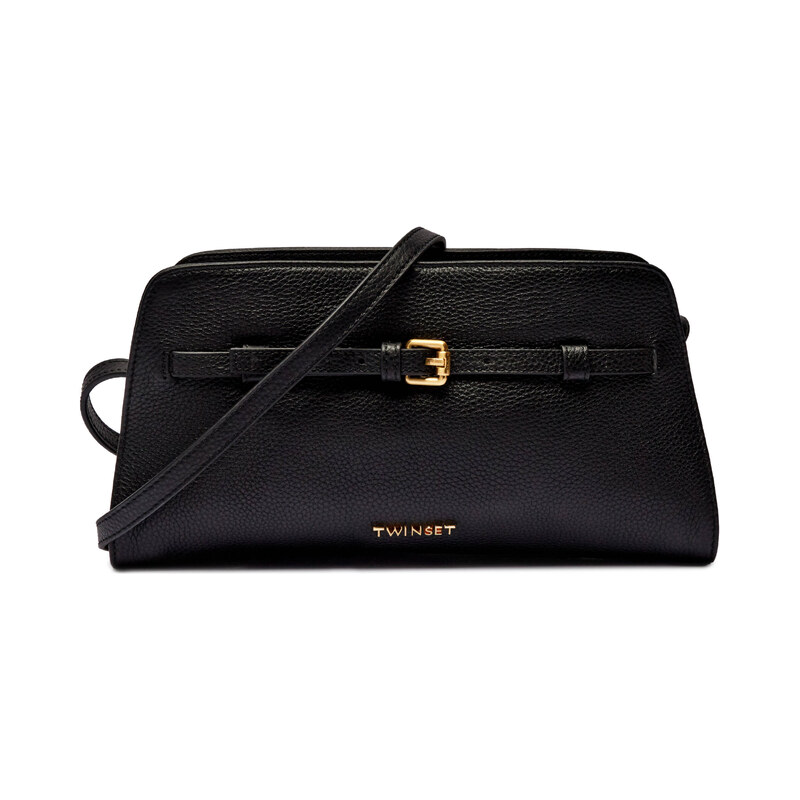 TWINSET Kůžoná crossbody kabelka