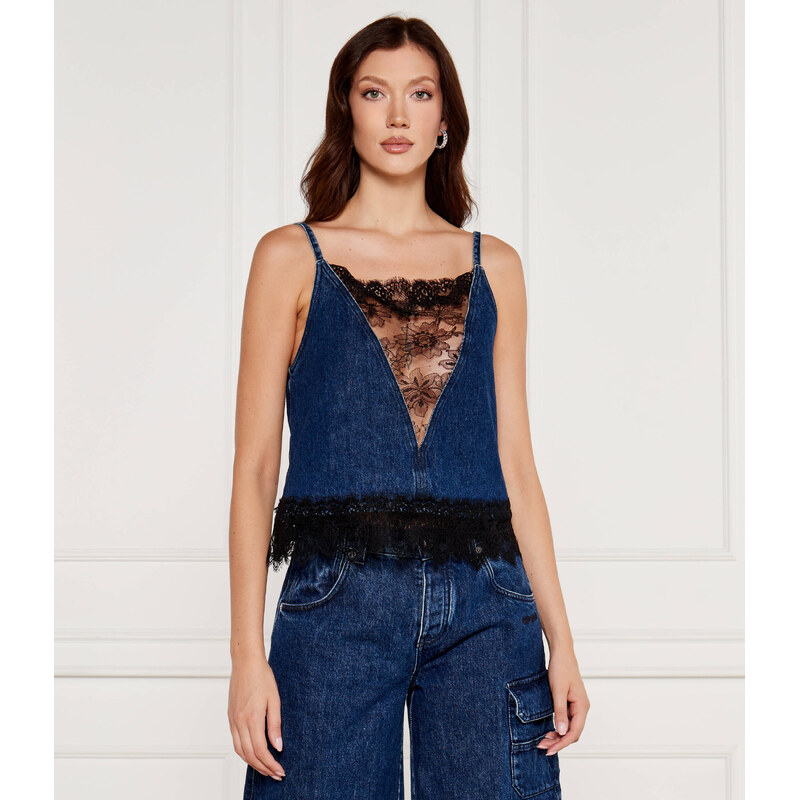 OFF-WHITE Top | Cropped Fit | denim