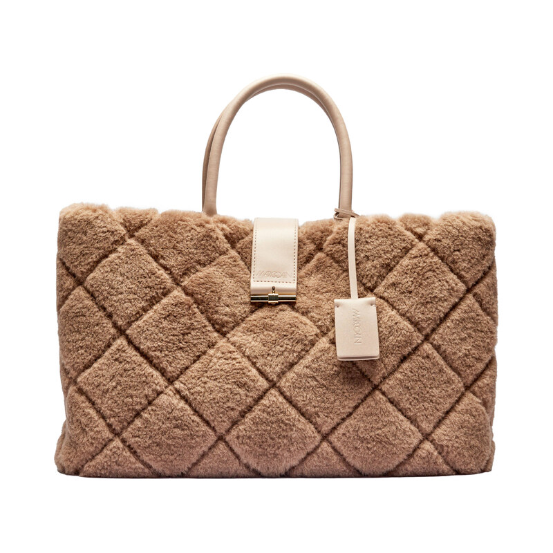 Marc Cain Kabelka shopper | shearling