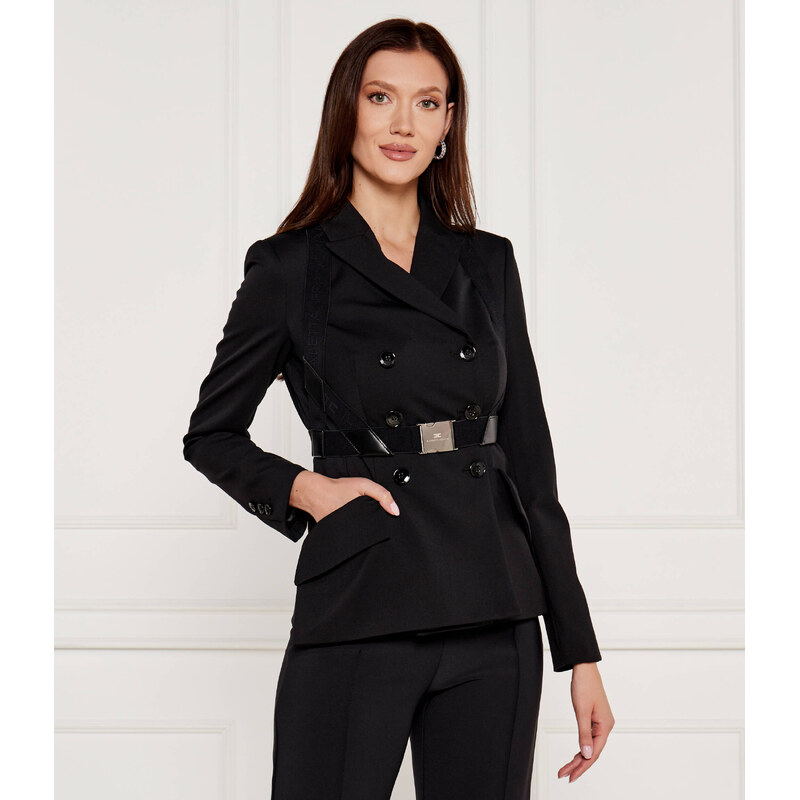 Elisabetta Franchi Blejzr | Slim Fit | s příměsí vlny 100173417