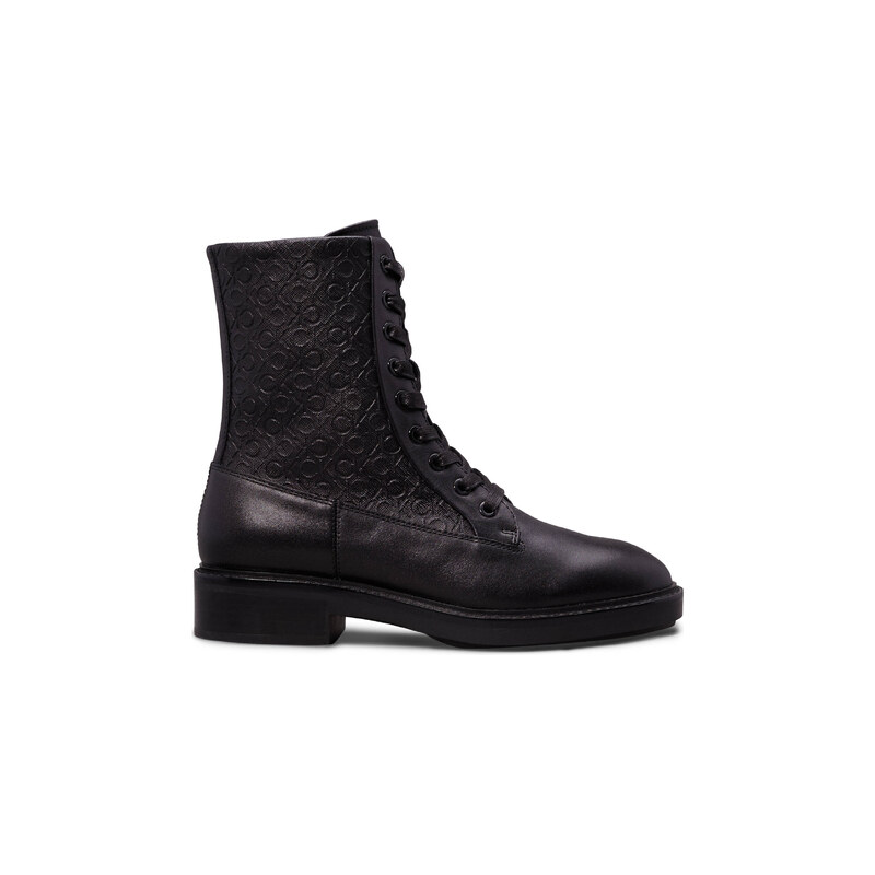 Calvin Klein Kožené kotníkové boty 99773786