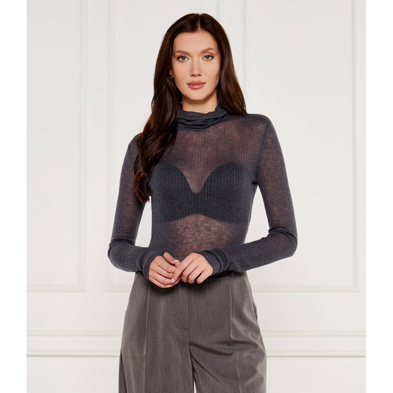 Patrizia Pepe Vlněný rolák | Slim Fit
