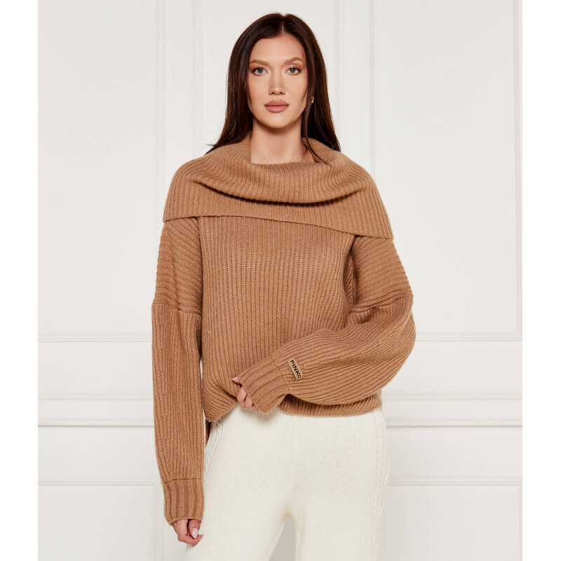 Pinko Svetr | Regular Fit | s příměsí vlny 99672644
