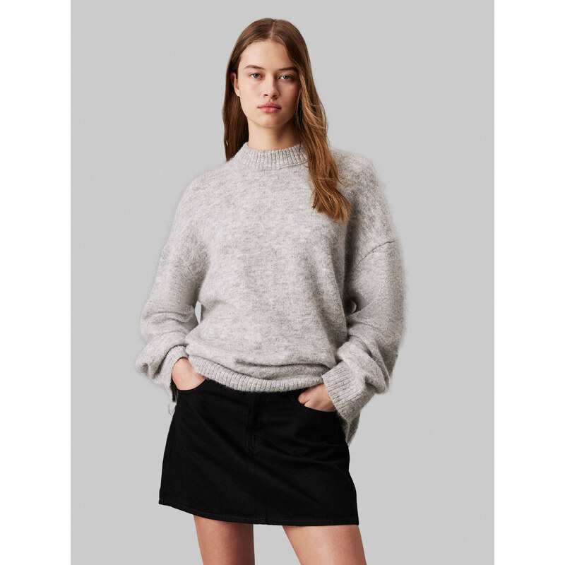 Calvin Klein Jeans Svetr | Loose fit | s příměsí vlny