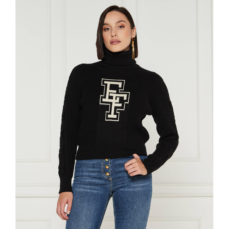 Elisabetta Franchi Vlněný rolák | Regular Fit
