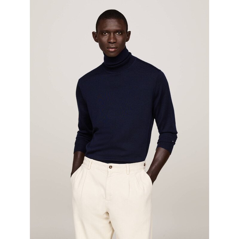 Tommy Hilfiger Vlněný rolák | Regular Fit