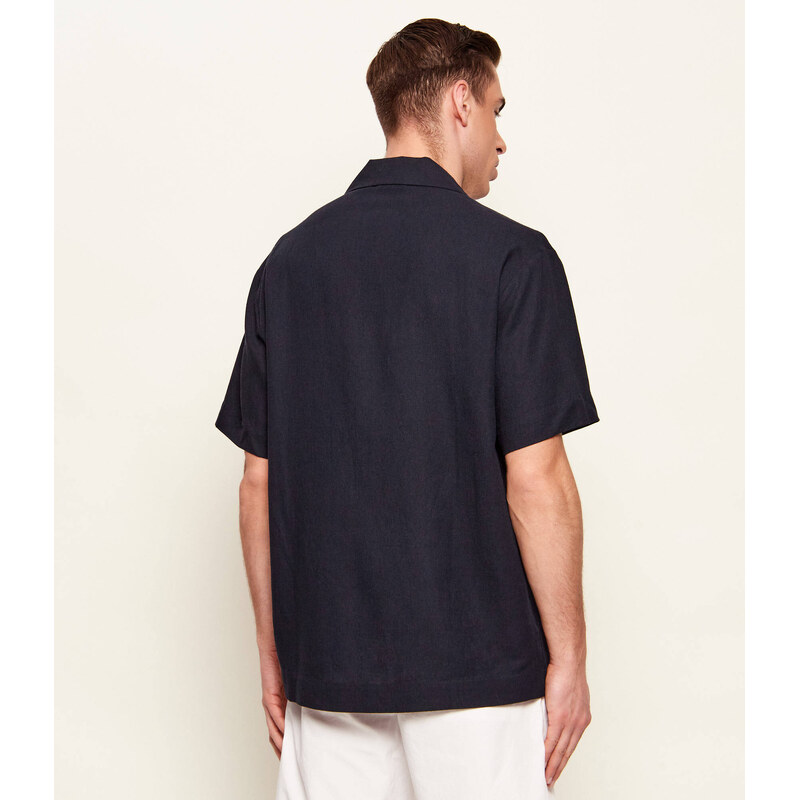 Emporio Armani Košile | Relaxed fit přidáním lnu