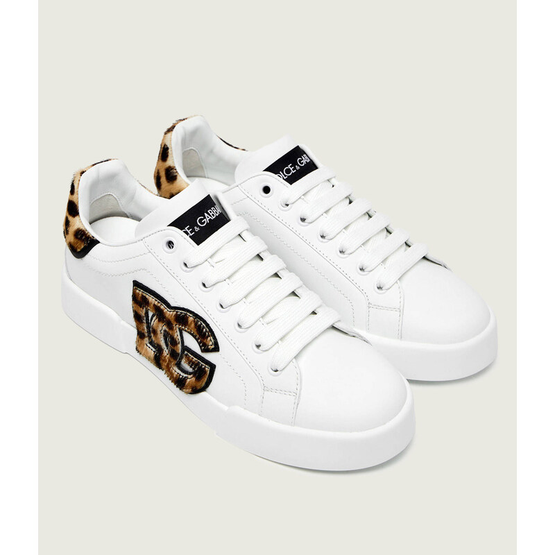 Dolce & Gabbana Kožené tenisky Portofino