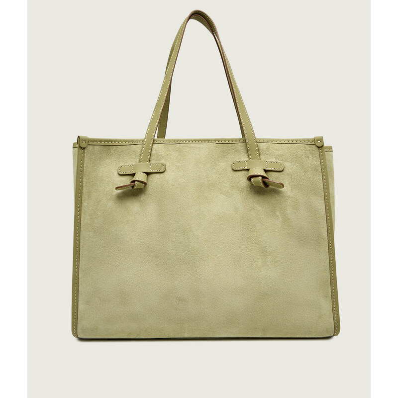 GIANNI CHIARINI Kabelka shopper + váček MARCELLA | semiš