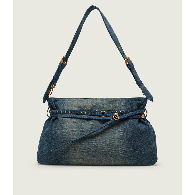Pinko Džínová kabelka na rameno BELT BAG BIG