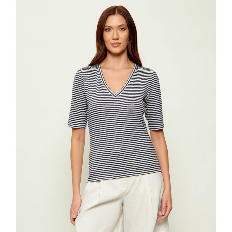 Weekend MaxMara Lněný tričko WKDOPZIONE | regular fit 114338476