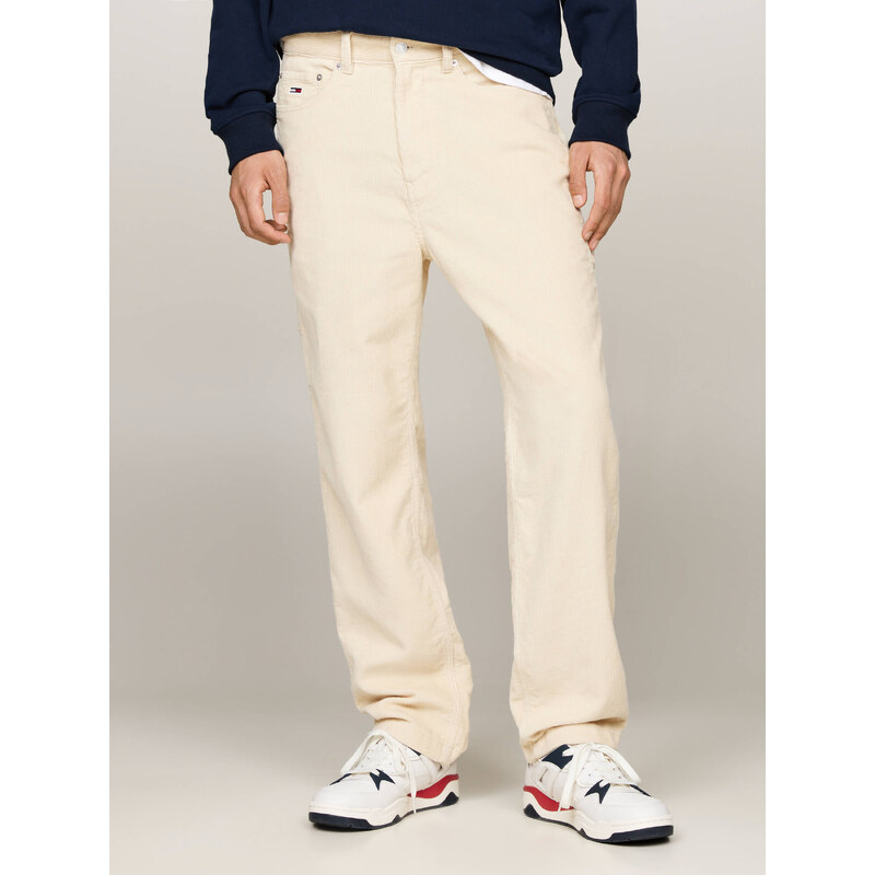 Tommy Jeans Kalhoty | Relaxed fit | manšestr