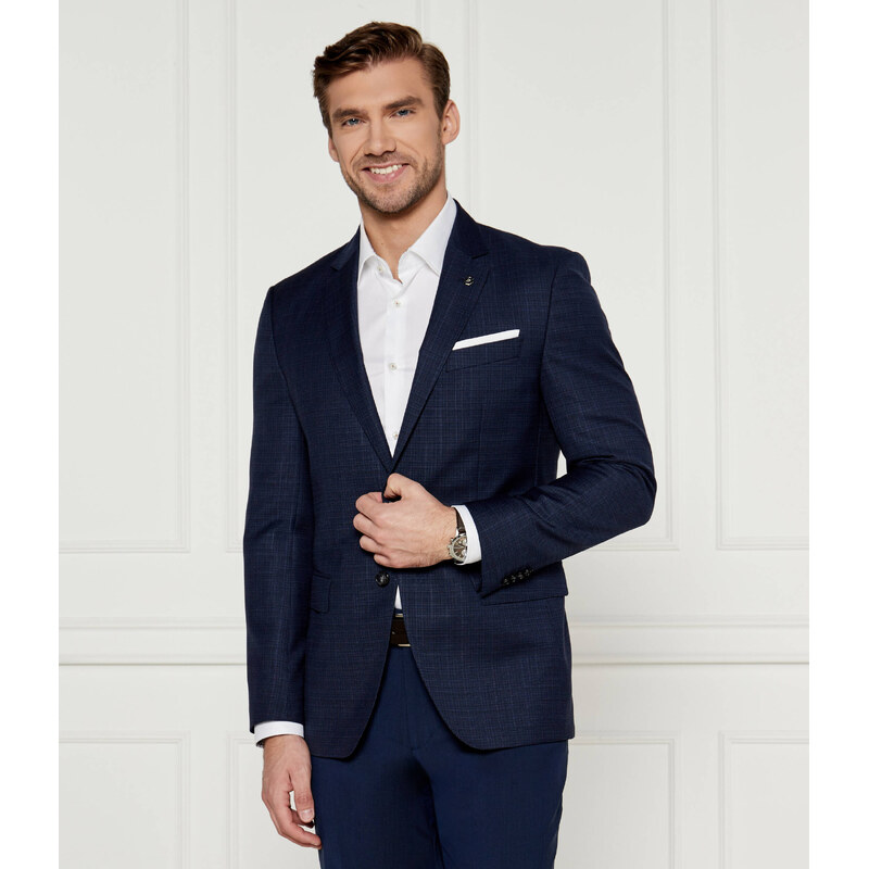 BOSS BLACK Vlněná sako H-Hutson | Slim Fit