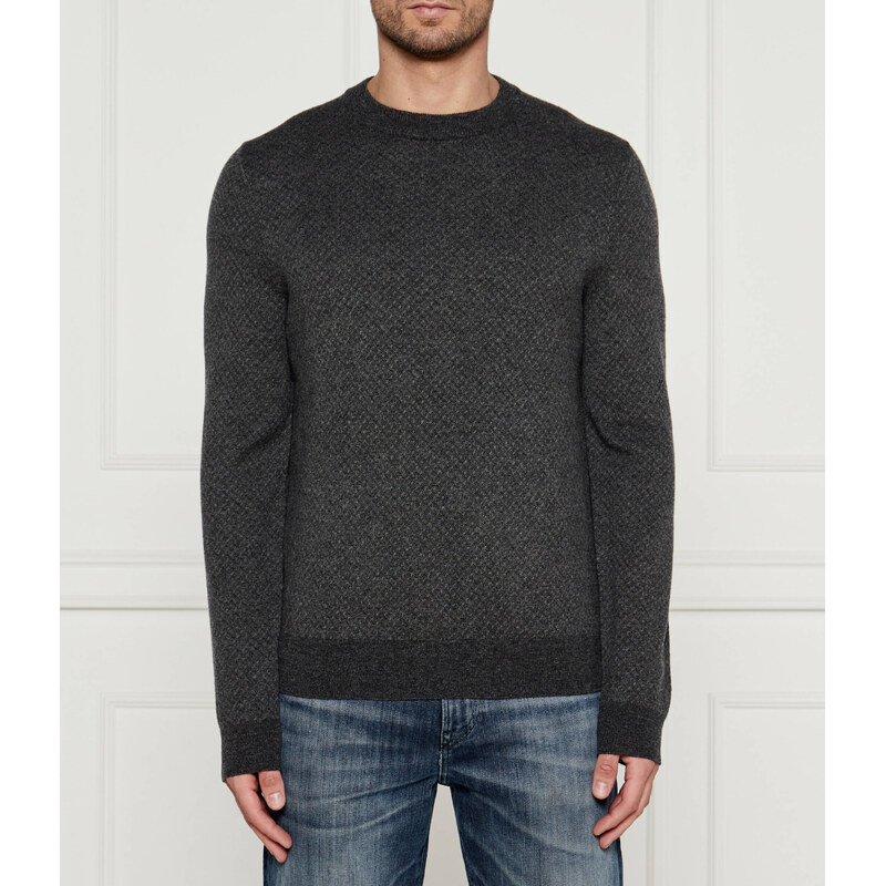 BOSS BLACK Vlněný svetr H-Eltoro | Regular Fit
