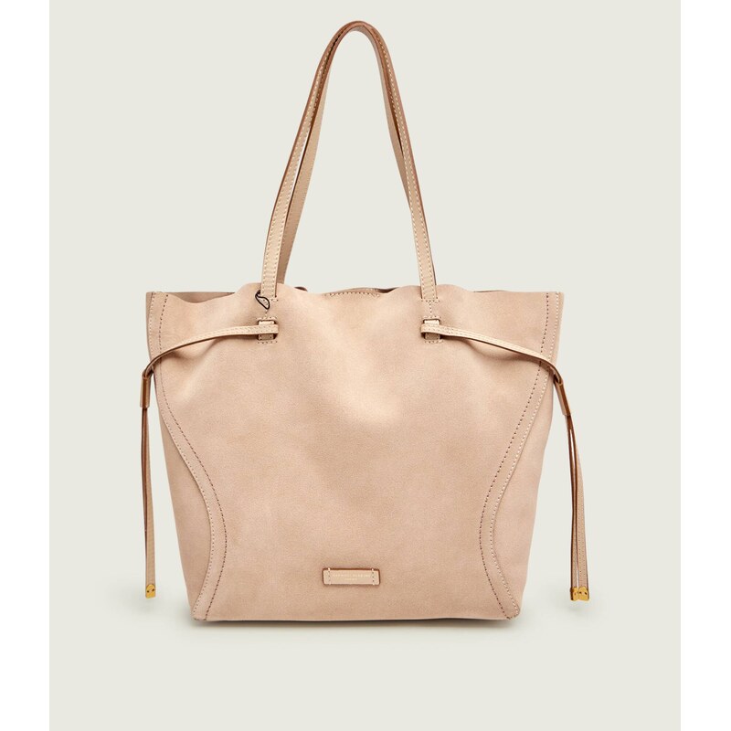 GIANNI CHIARINI Kabelka shopper + váček VIOLETTE | semiš