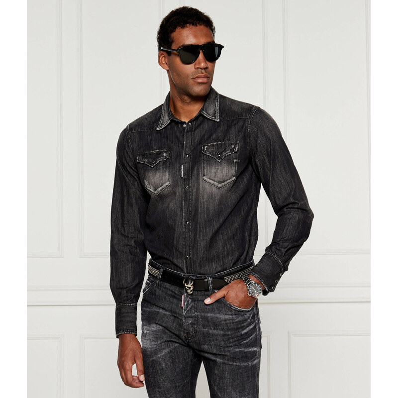 Dsquared2 Džínová košile Classic Western | Regular Fit
