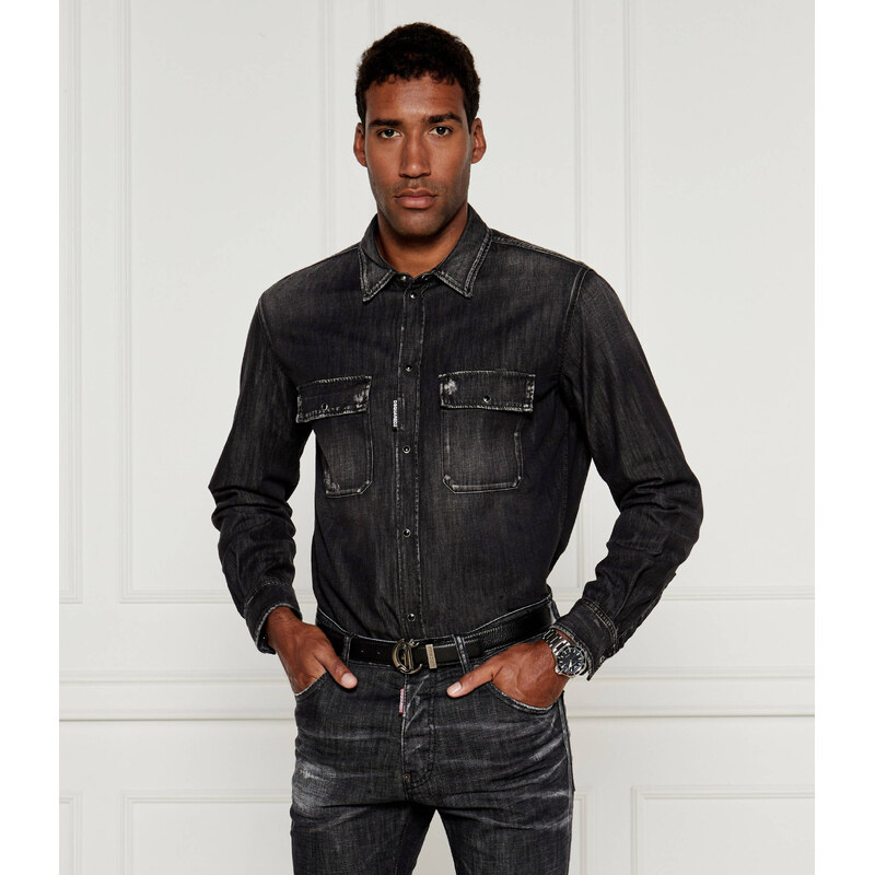 Dsquared2 Džínová košile Relax Dan | Regular Fit