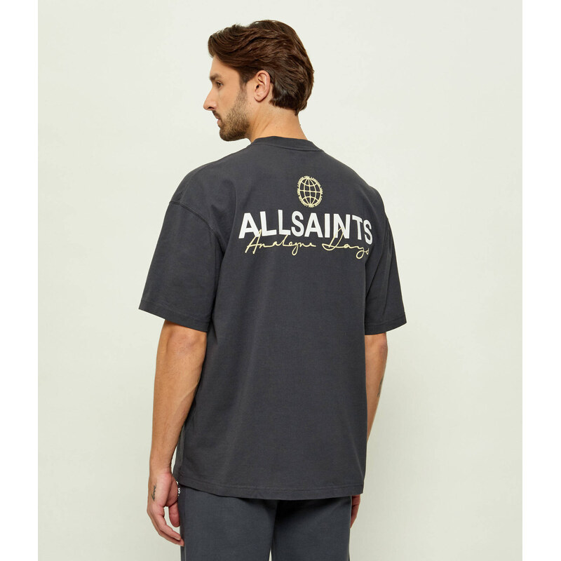 AllSaints Tričko EMBLEM | Oversize fit