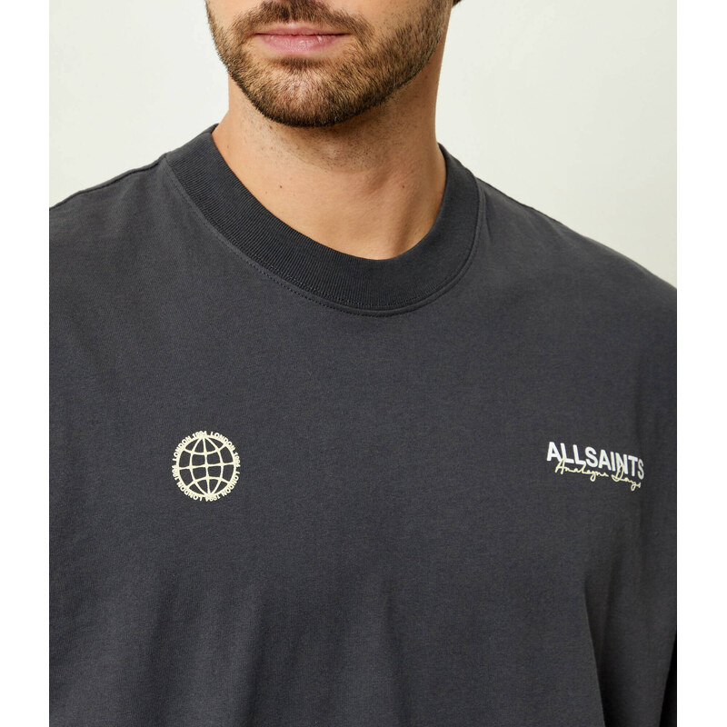 AllSaints Tričko EMBLEM | Oversize fit