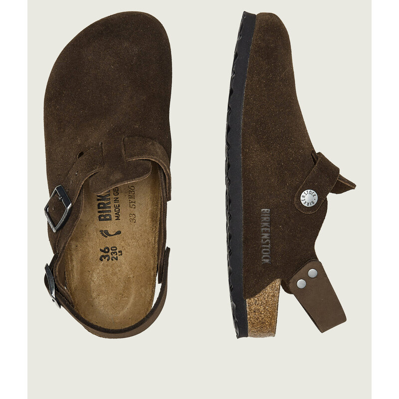 Birkenstock Pantofle typu mules Tokio LEVE | semiš | narrow fit