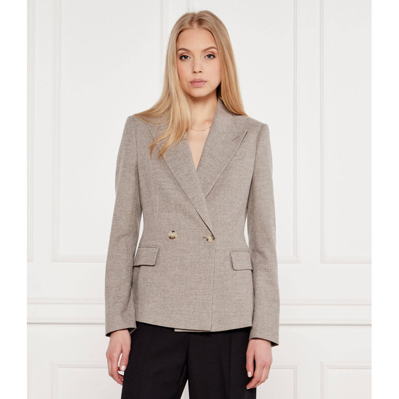 BOSS BLACK Sako Jia | Slim Fit | s příměsí vlny