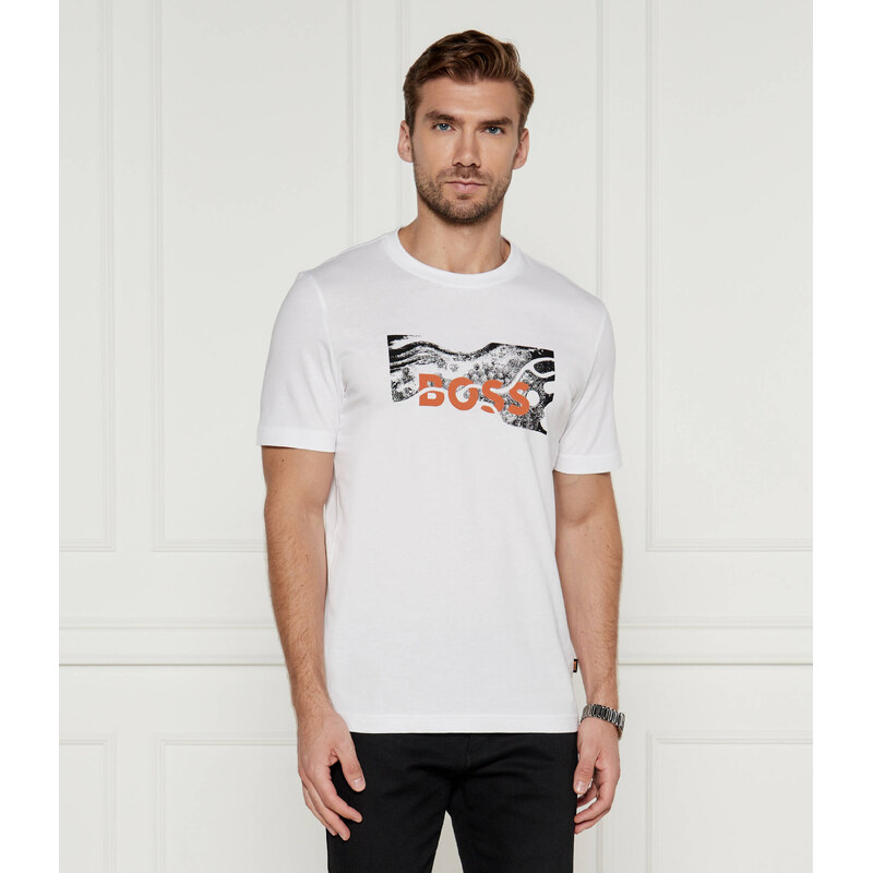 BOSS ORANGE Tričko TE_BUILDING | Regular Fit