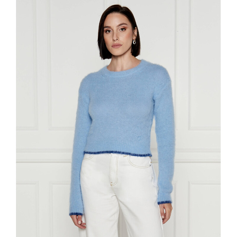 Pinko Svetr | Regular Fit | s příměsí vlny