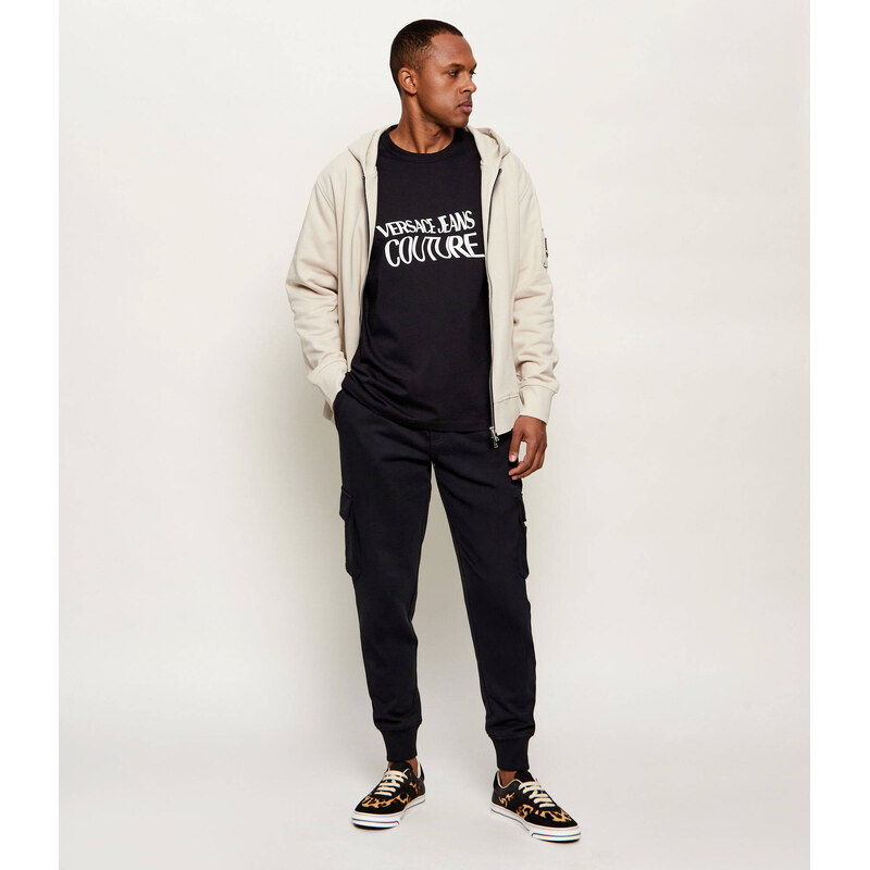 Versace Jeans Couture Tričko LOGO LIQUIFY PATEN | regular fit