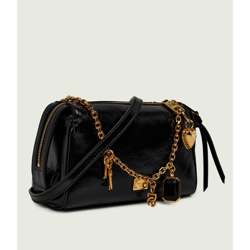 Dolce & Gabbana Kožená kabelka na rameno Vittoria