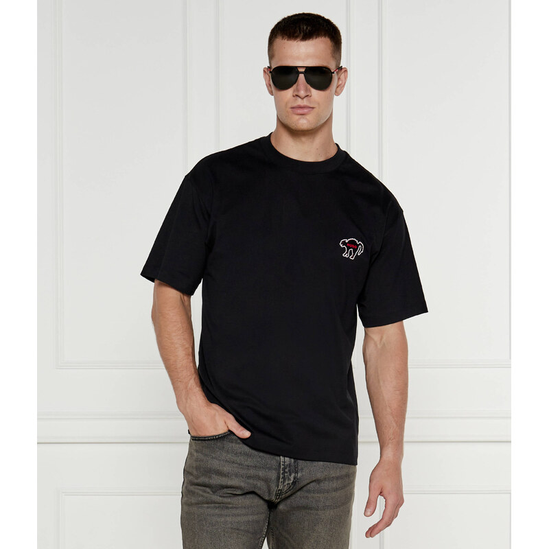 HUGO Tričko Dimonade | Relaxed fit | stretch