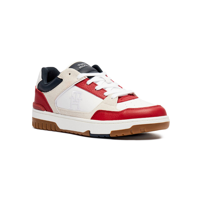 Tommy Hilfiger Kožené tenisky BASKET