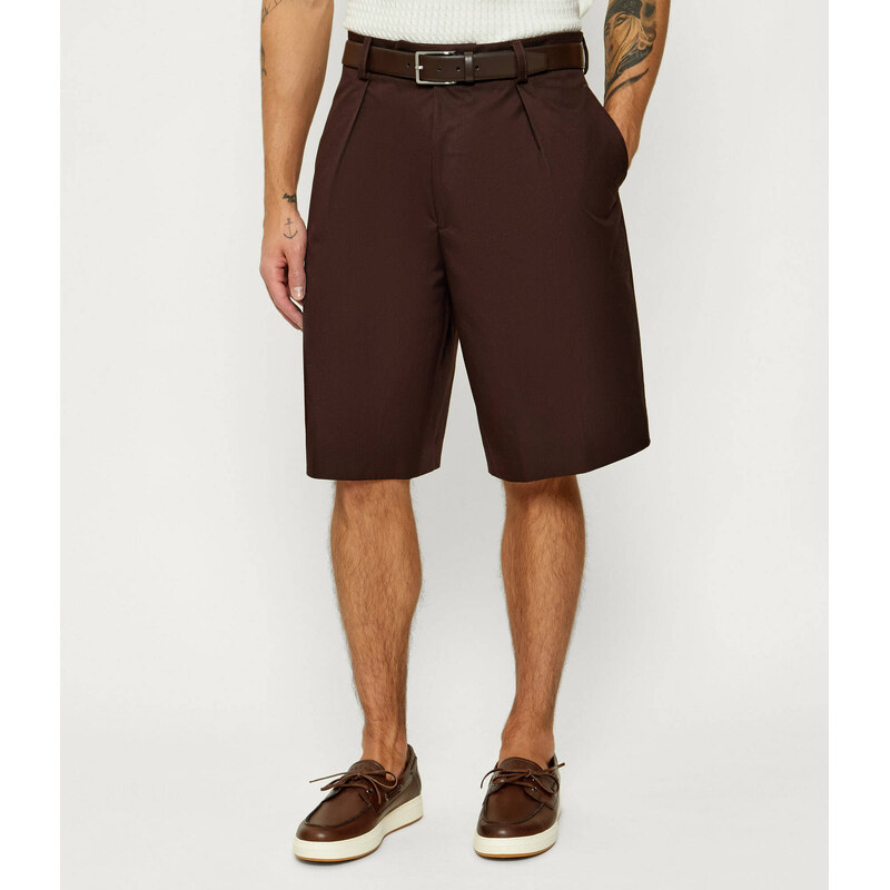 BOSS BLACK Šortky chino 262_DB | Boss x David Beckham | Relaxed fit