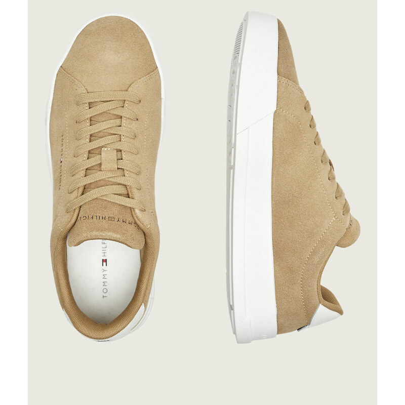 Tommy Hilfiger Tenisky TH COURT CORE | semiš