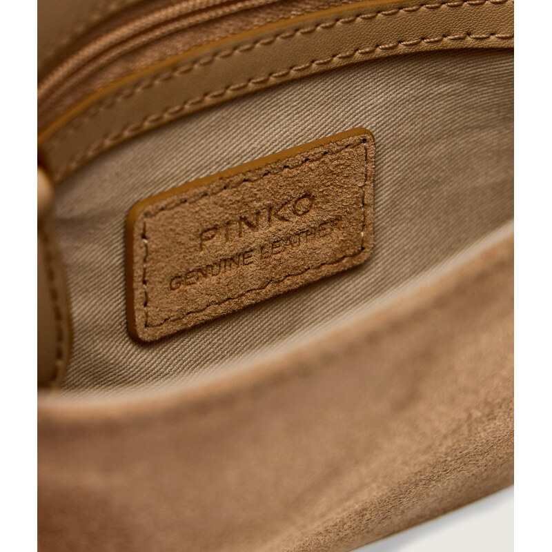 Pinko Kabelka na rameno CLICK SOFT HORIZONTAL MINI | semiš