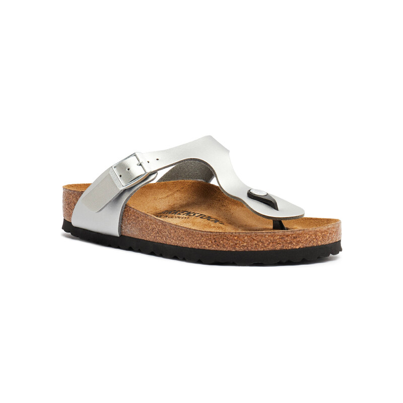 Birkenstock Žabky Gizeh s přídavkem kůže | regular fit