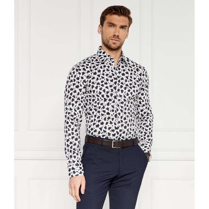 BOSS BLACK Košile H-HANK-kent-C1-214 | Slim Fit | stretch