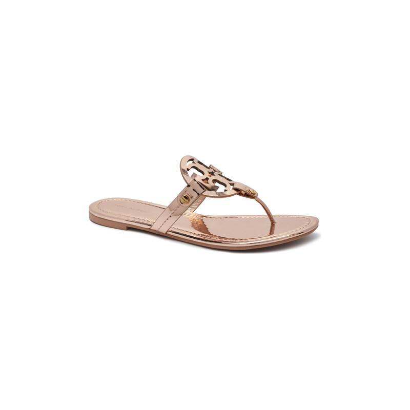 TORY BURCH Žabky MILLER s přídavkem kůže
