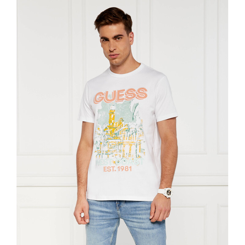 GUESS Tričko WEAST COAST | Regular Fit