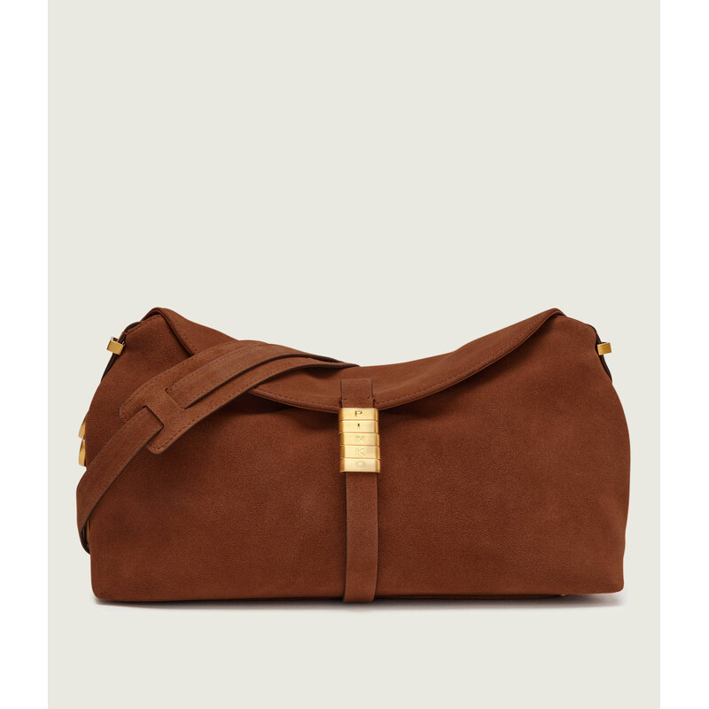 Pinko Kabelka na rameno SADDLE CLASSIC | semiš