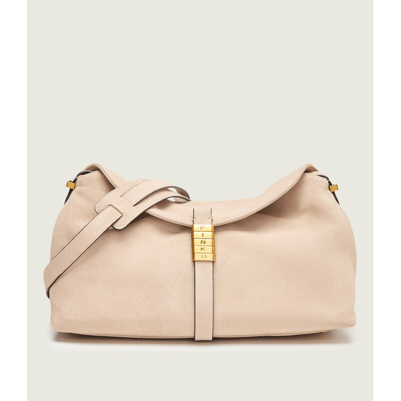Pinko Kabelka na rameno SADDLE CLASSIC | semiš