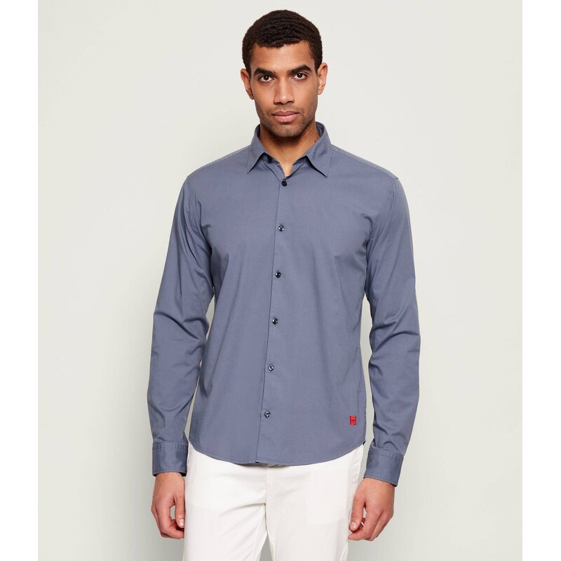 HUGO Košile Ermo | Slim Fit | stretch