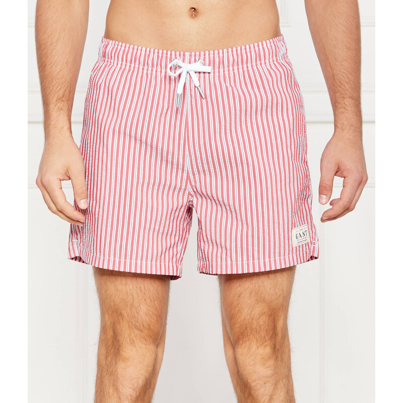 Gant Koupací šortky SEERSUCKER | Regular Fit