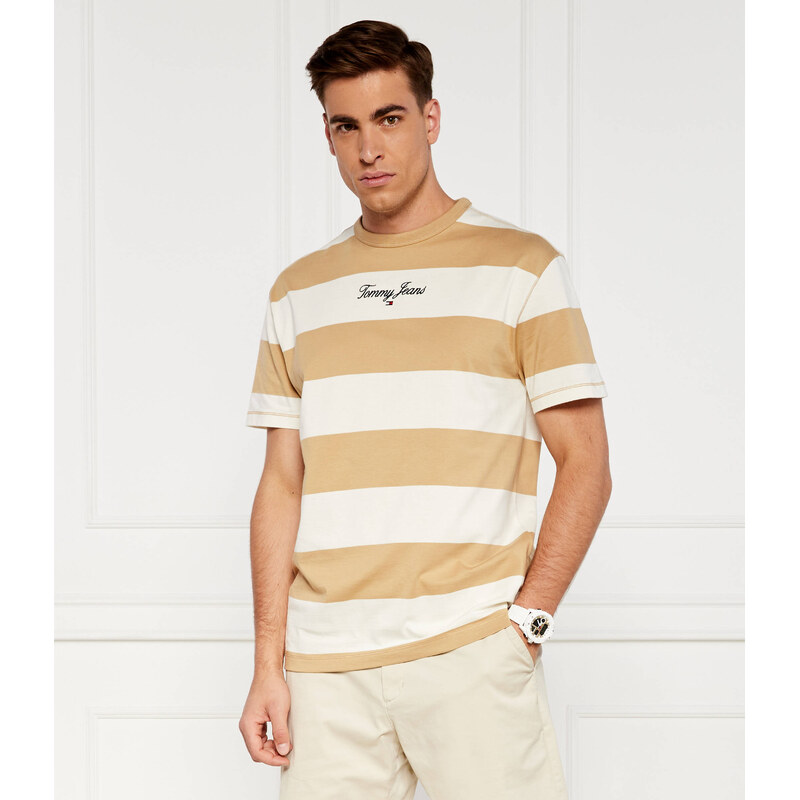 Tommy Jeans Tričko BOLD STRIPE | Regular Fit