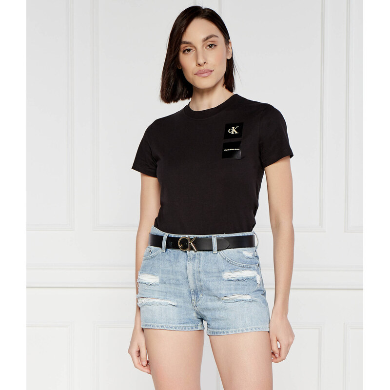 Calvin Klein Jeans Tričko BABY | Cropped Fit