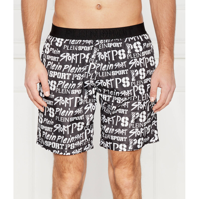 Plein Sport Koupací šortky | Regular Fit