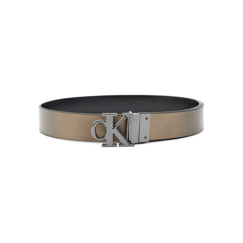 Calvin Klein Jeans Oboustranný pásek s přídavkem kůže 92823662