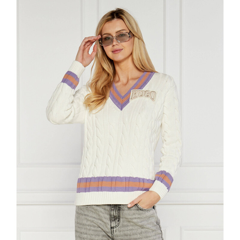 HUGO Svetr Sllarie | Regular Fit 92419367