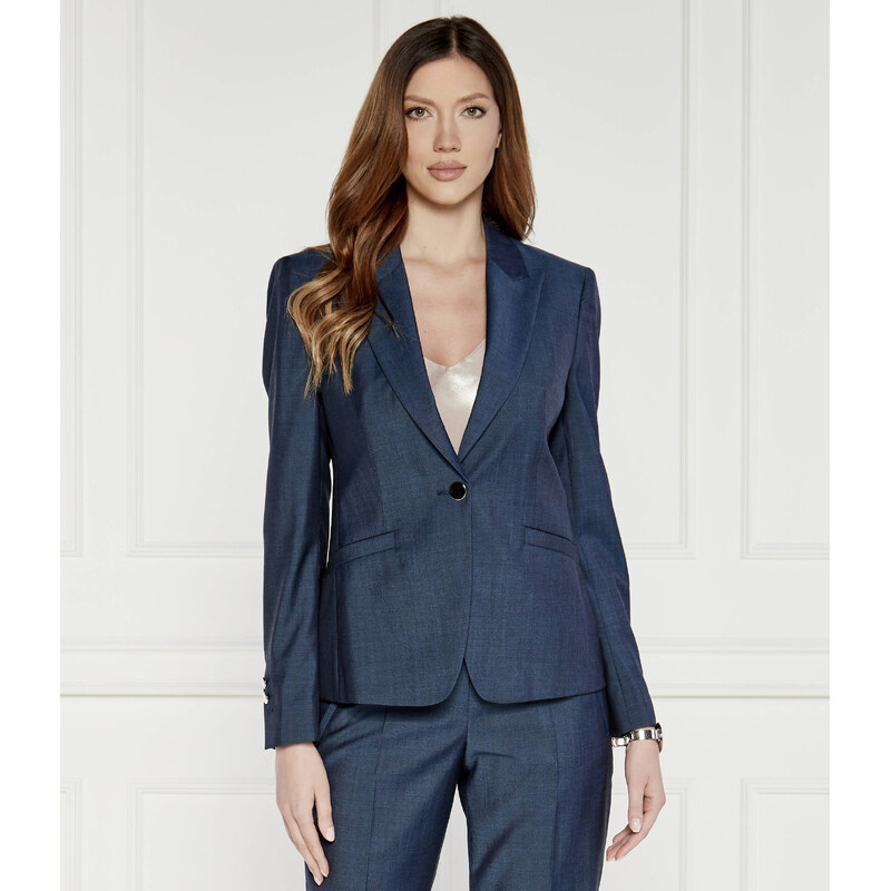 BOSS BLACK Vlněná sako Januri | Slim Fit 92419368
