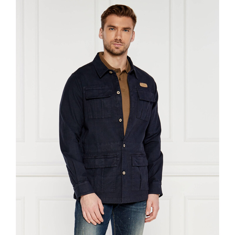 Aeronautica Militare Bunda SAHARIANA | Regular Fit přidáním lnu 92434392