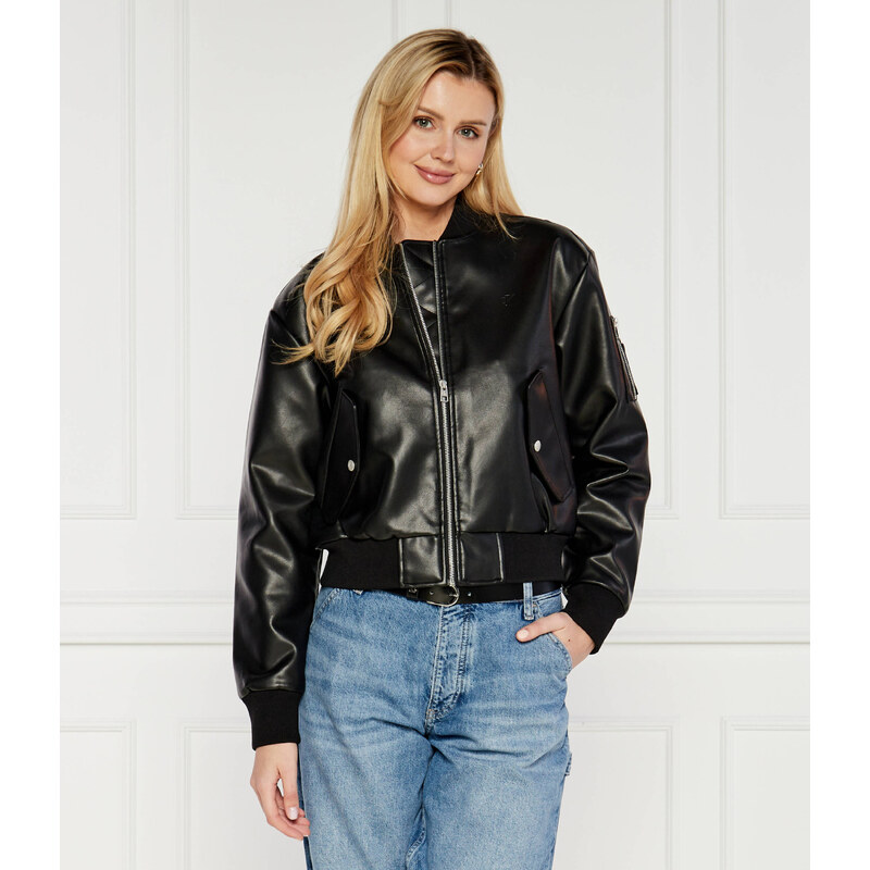 Calvin Klein Jeans Bunda bomber FAUX | Slim Fit 92419393